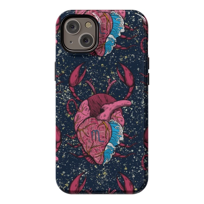 iPhone 14 Plus StrongFit Scorpio Heart by Ranggasme