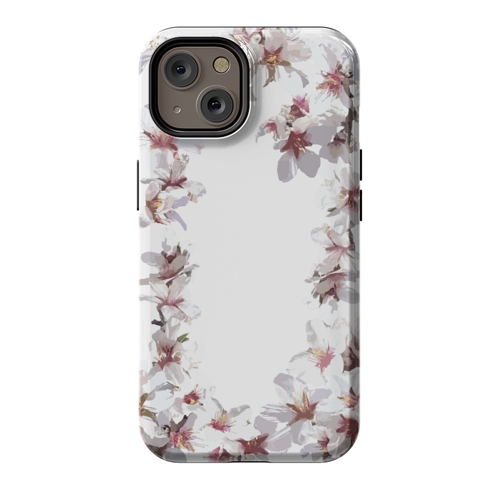 iPhone 14 StrongFit Sweet cherry blossom flowers by Julia Grifol