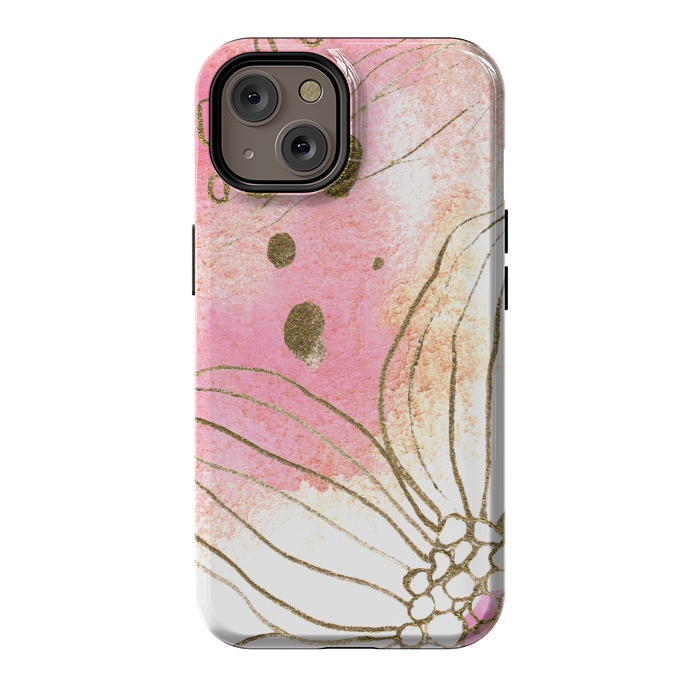 iPhone 14 StrongFit Pink Dreams by Lena Terzi by Elena Terzi