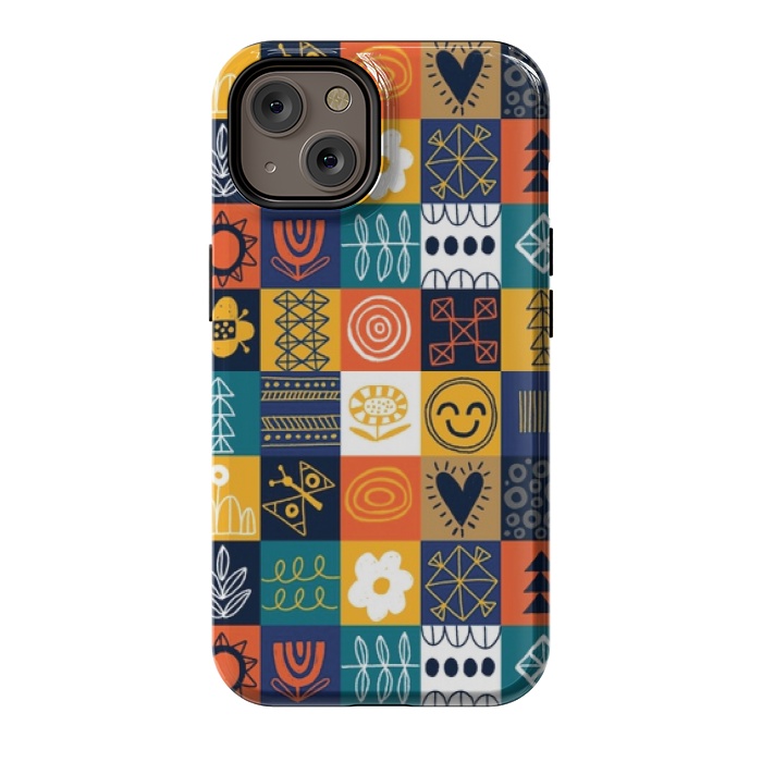 iPhone 14 StrongFit tribal love ethnic 2  by MALLIKA