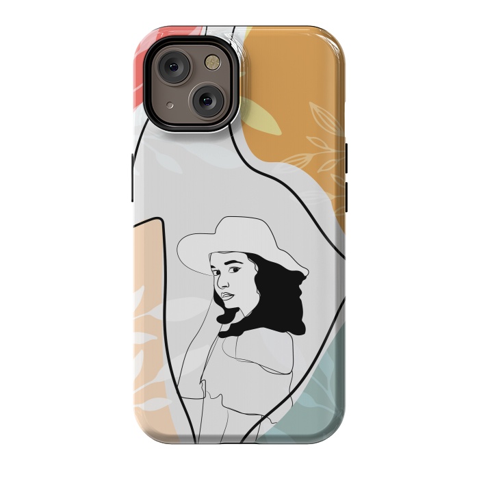iPhone 14 StrongFit Beauty Queen by Creativeaxle