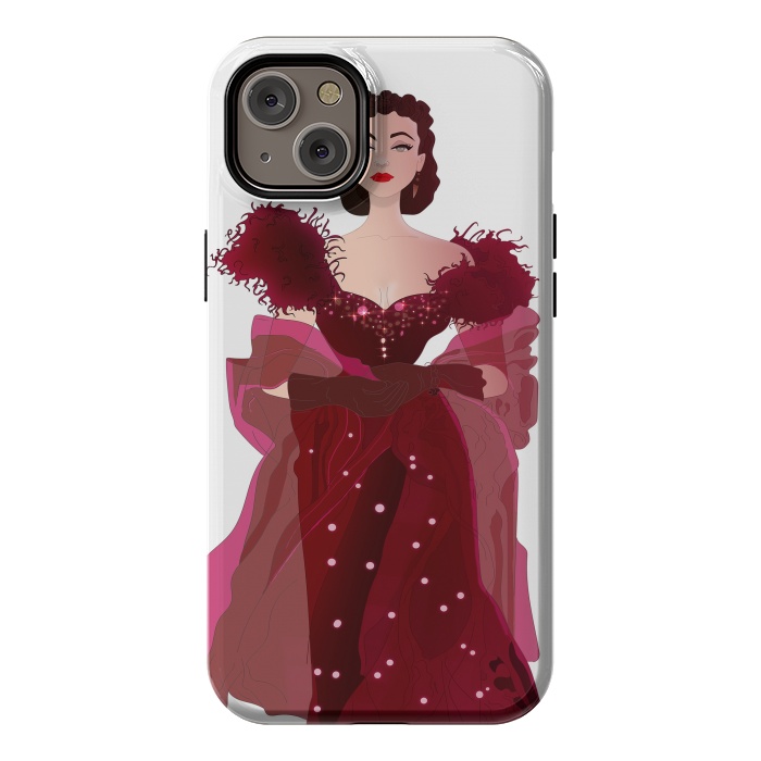 iPhone 14 Plus StrongFit Scarlett o Hara - Gone with the Wind Fanart by Anima Tea Story