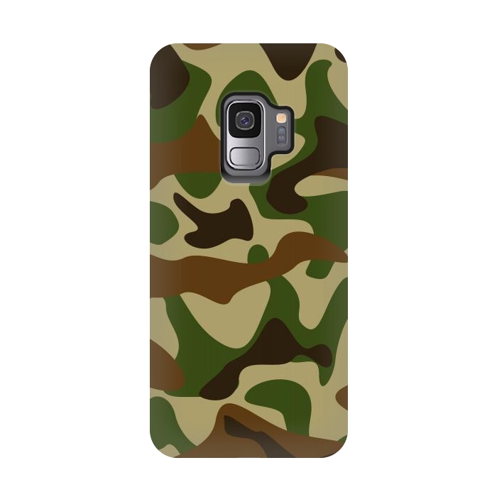 Galaxy S9 StrongFit Fashion Camouflage  by ArtsCase