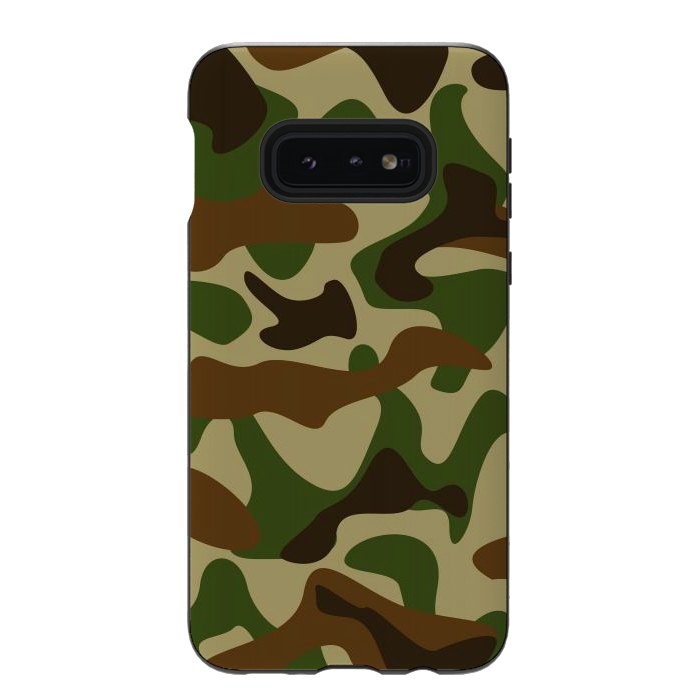Galaxy S10e StrongFit Fashion Camouflage  by ArtsCase
