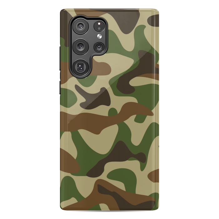 Galaxy S22 Ultra StrongFit Fashion Camouflage  by ArtsCase