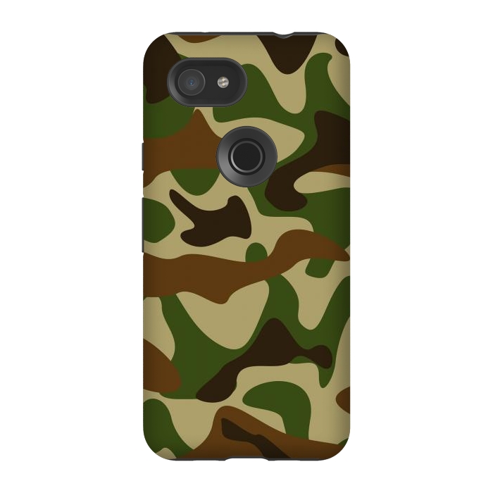 Pixel 3A StrongFit Fashion Camouflage  by ArtsCase