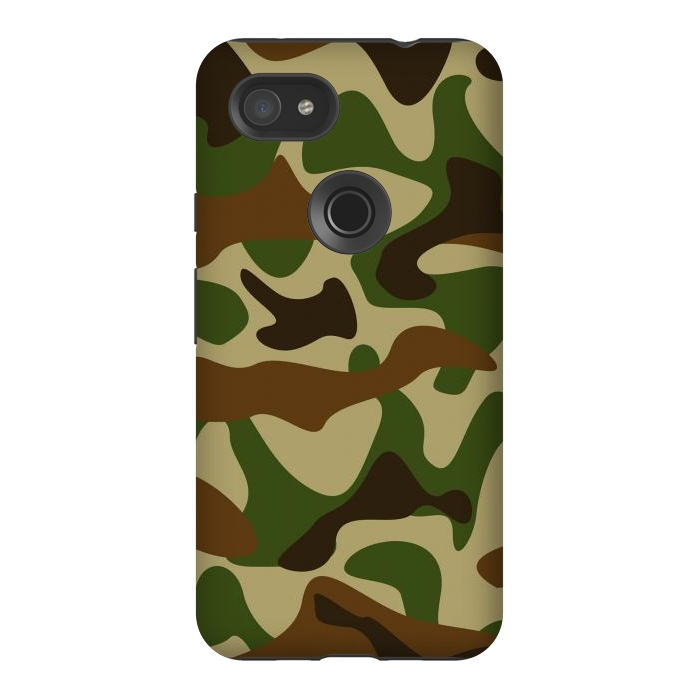 Pixel 3AXL StrongFit Fashion Camouflage  by ArtsCase