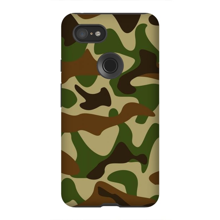 Pixel 3XL StrongFit Fashion Camouflage  by ArtsCase