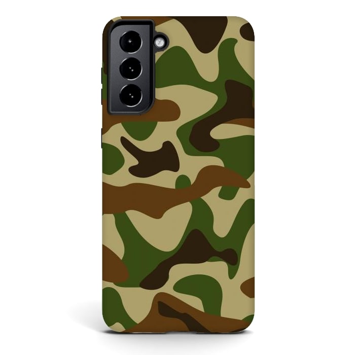 Galaxy S21 StrongFit Fashion Camouflage  by ArtsCase