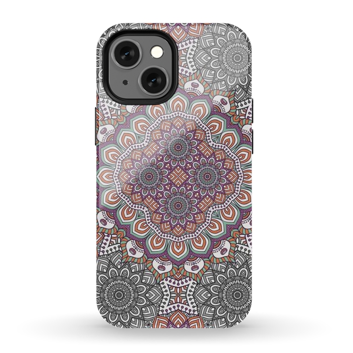 iPhone 12 mini StrongFit Mandala Pattern by ArtsCase