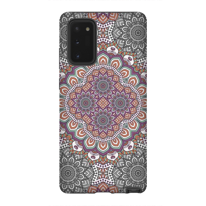 Galaxy Note 20 StrongFit Mandala Pattern by ArtsCase
