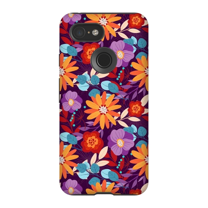 Pixel 3 StrongFit Serenity of Colors  by ArtsCase