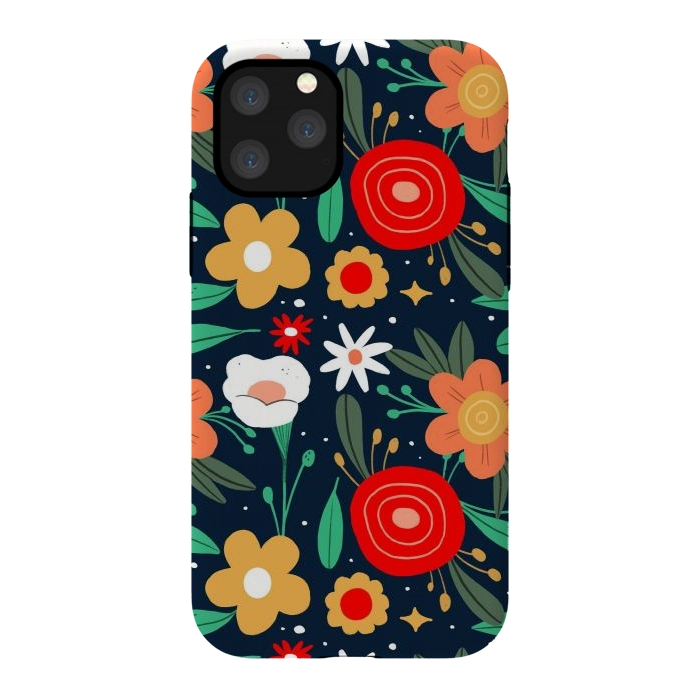 iPhone 11 Pro StrongFit WildFlowers by ArtsCase