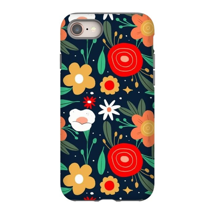 iPhone SE StrongFit WildFlowers by ArtsCase