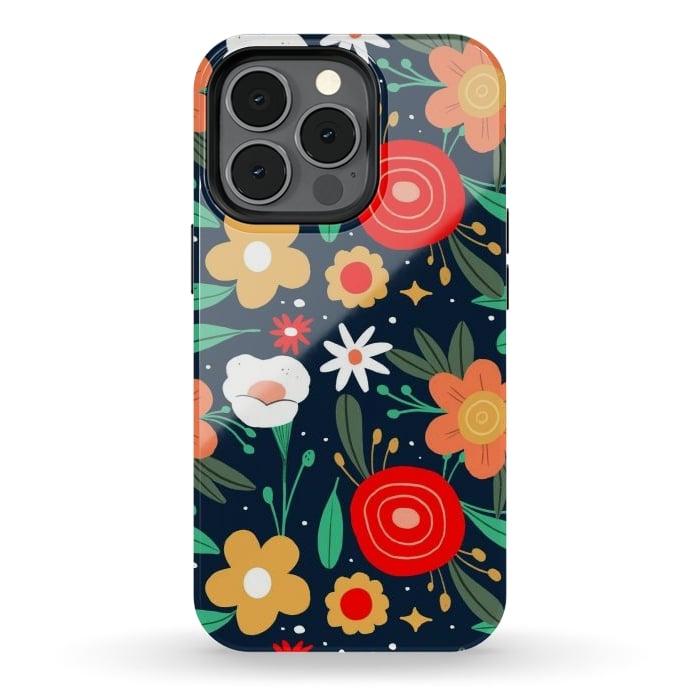iPhone 13 pro StrongFit WildFlowers by ArtsCase