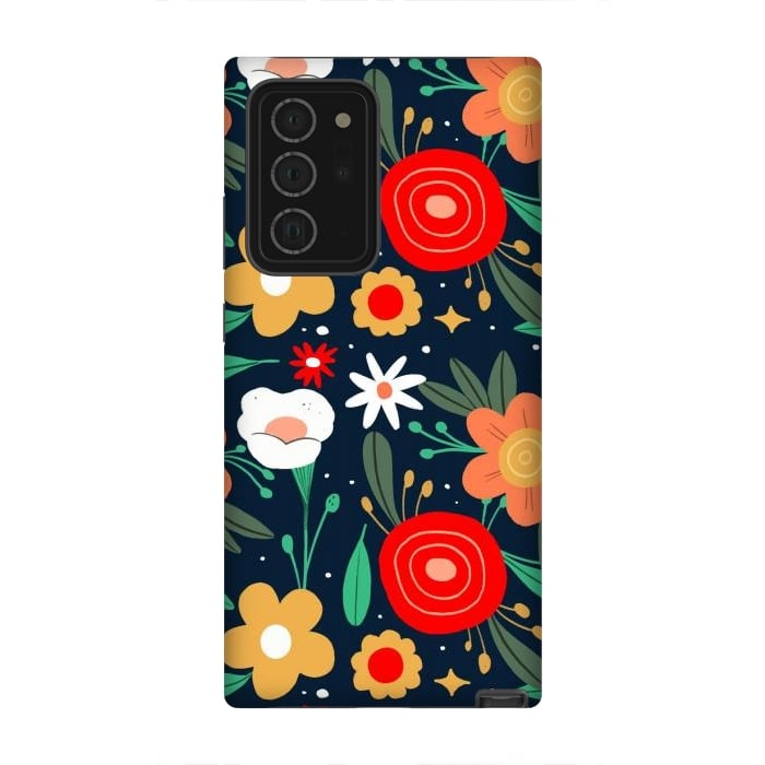 Galaxy Note 20 Ultra StrongFit WildFlowers by ArtsCase