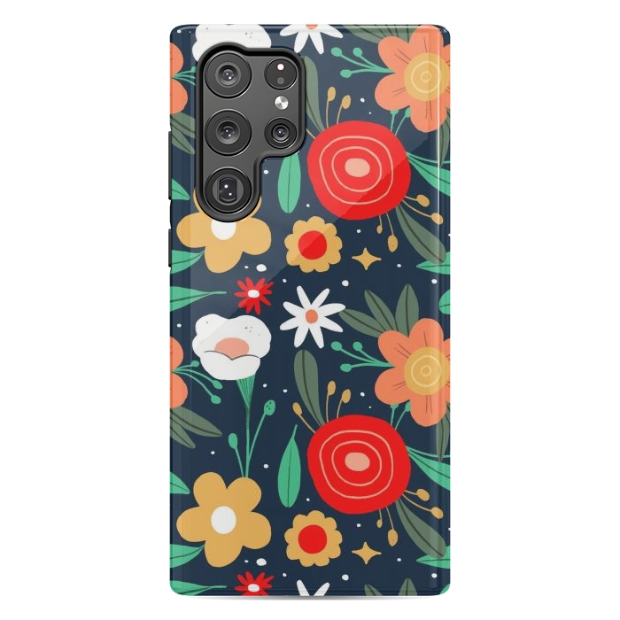 Galaxy S22 Ultra StrongFit WildFlowers by ArtsCase