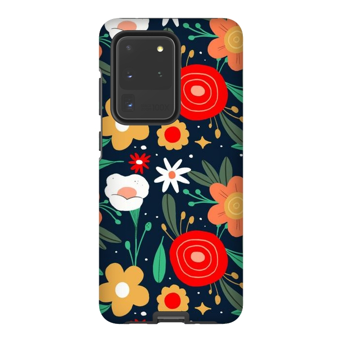 Galaxy S20 Ultra StrongFit WildFlowers by ArtsCase