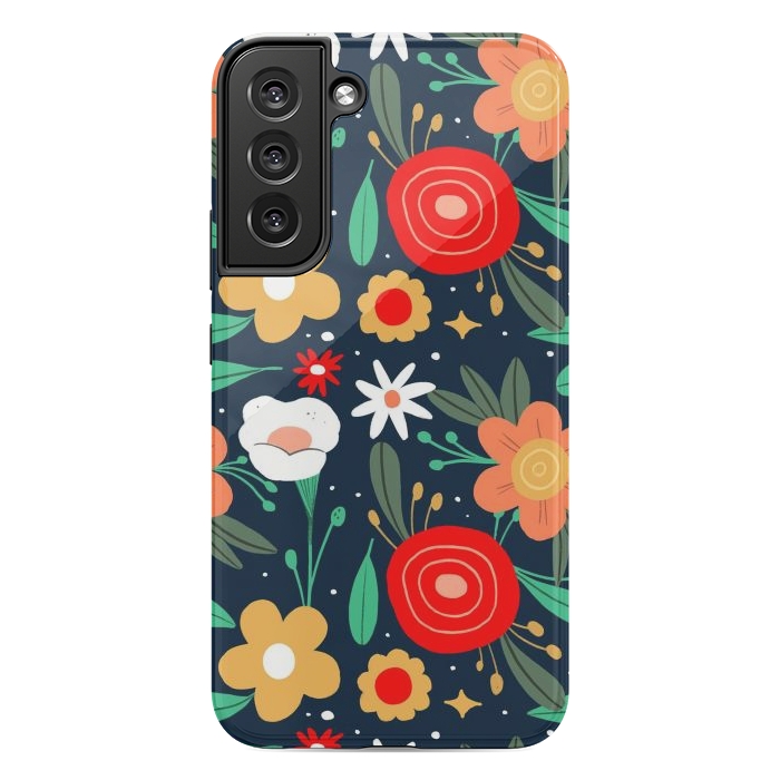 Galaxy S22 plus StrongFit WildFlowers by ArtsCase
