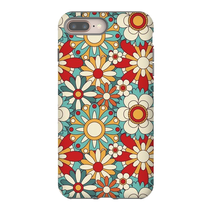 iPhone 7 plus StrongFit Spring Flowers  by ArtsCase