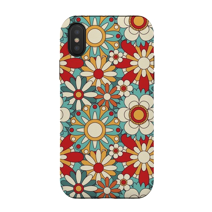 iPhone Xs / X StrongFit Spring Flowers  by ArtsCase