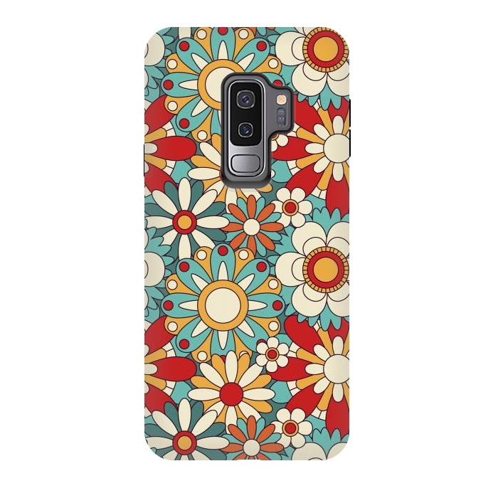 Galaxy S9 plus StrongFit Spring Flowers  by ArtsCase