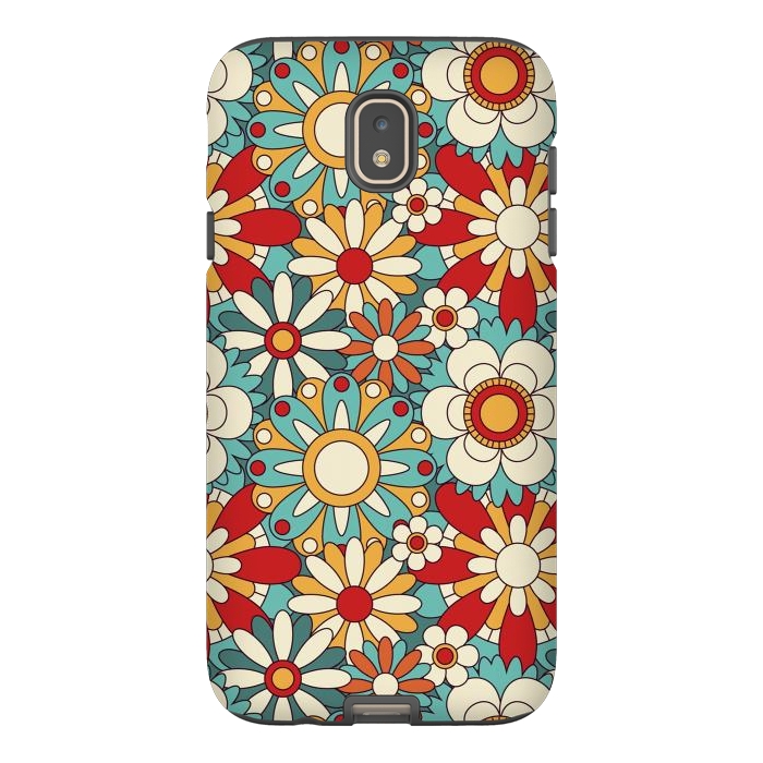 Galaxy J7 StrongFit Spring Flowers  by ArtsCase
