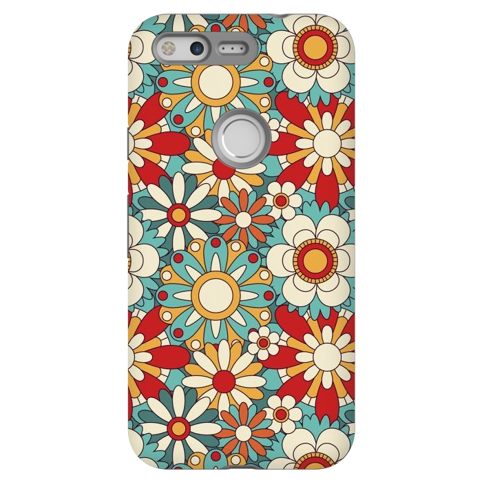 Pixel StrongFit Spring Flowers  by ArtsCase