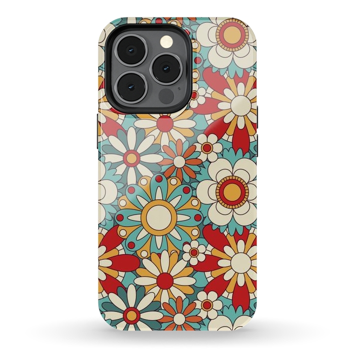 iPhone 13 pro StrongFit Spring Flowers  by ArtsCase