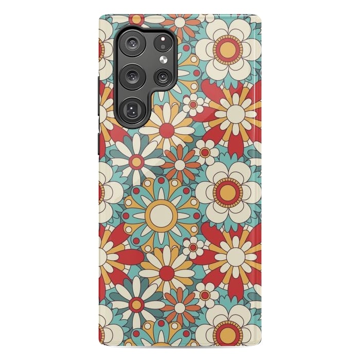 Galaxy S22 Ultra StrongFit Spring Flowers  by ArtsCase
