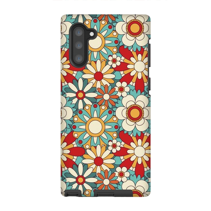 Galaxy Note 10 StrongFit Spring Flowers  by ArtsCase