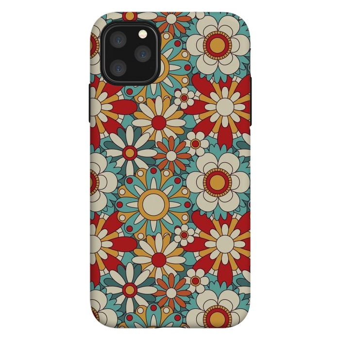 iPhone 11 Pro Max StrongFit Spring Flowers  by ArtsCase