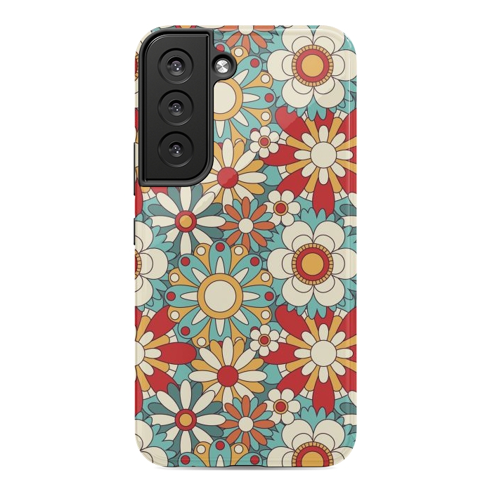 Galaxy S22 StrongFit Spring Flowers  by ArtsCase