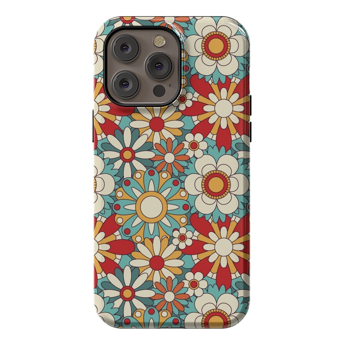 iPhone 14 Pro max StrongFit Spring Flowers  by ArtsCase