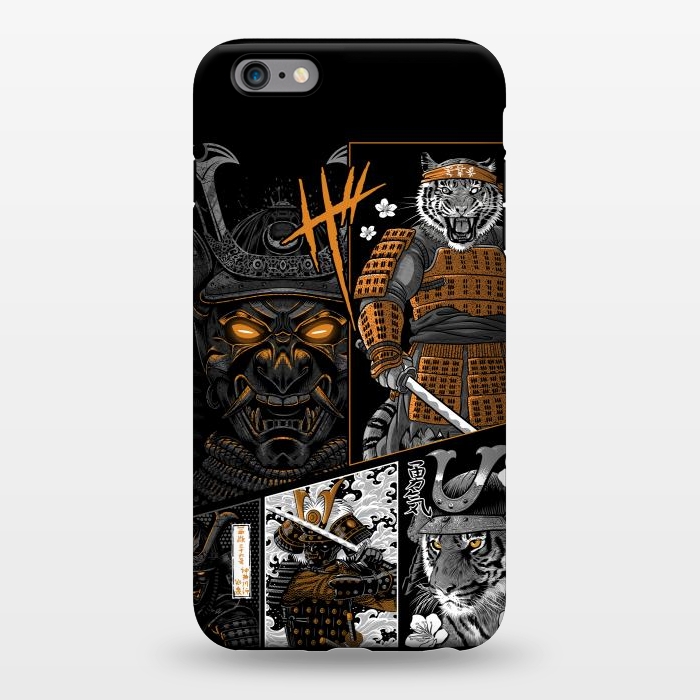 iPhone 6/6s plus StrongFit Samurai tiger manga by Alberto