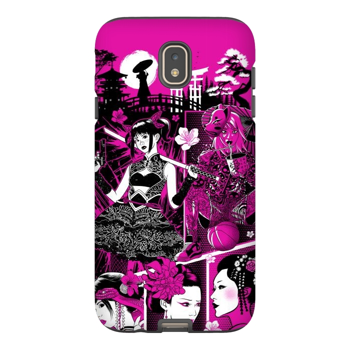 Galaxy J7 StrongFit pink geisha  by Alberto