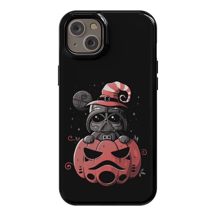iPhone 14 Plus StrongFit Spooky Vader by eduely