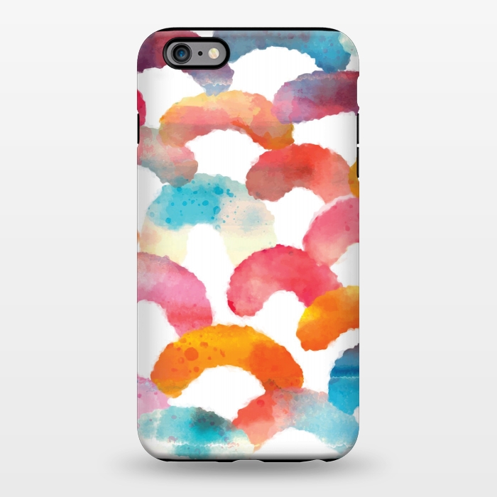 iPhone 6/6s plus StrongFit Watercolor multi scales by MALLIKA