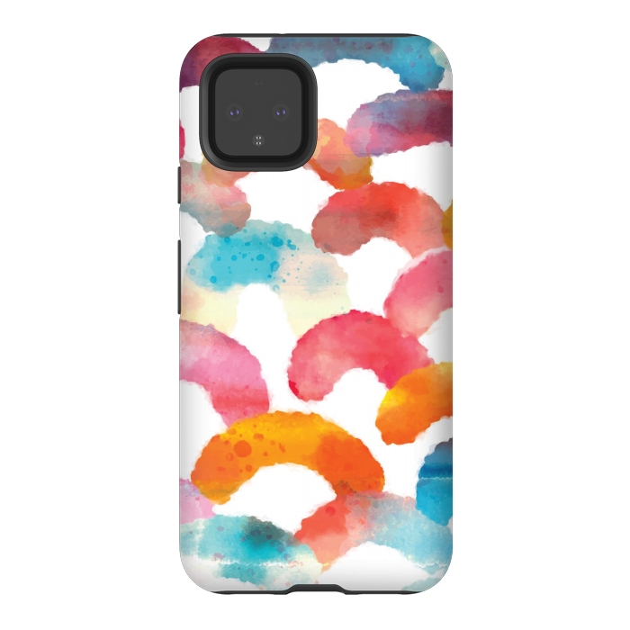 Pixel 4 StrongFit Watercolor multi scales by MALLIKA