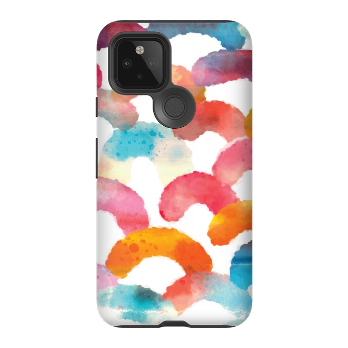 Pixel 5 StrongFit Watercolor multi scales by MALLIKA