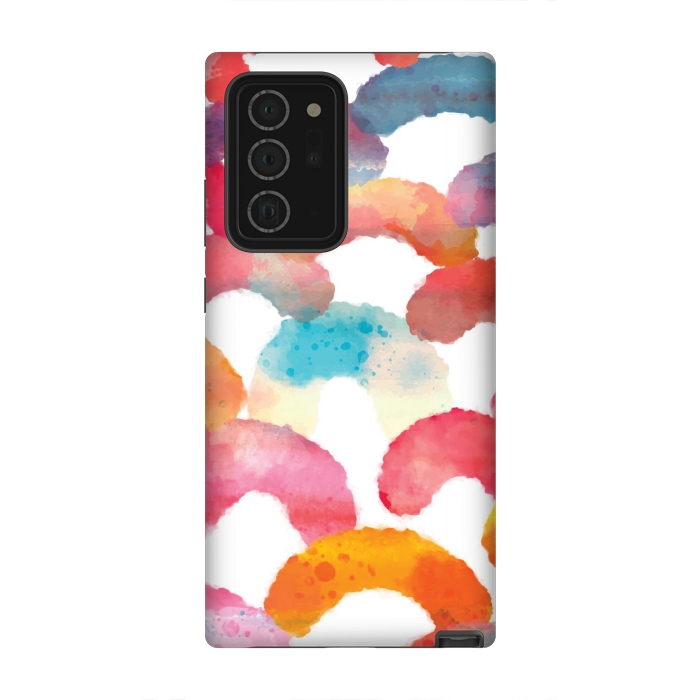 Galaxy Note 20 Ultra StrongFit Watercolor multi scales by MALLIKA