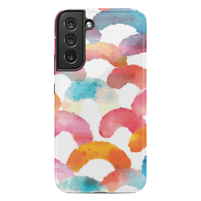 Galaxy S22 plus StrongFit Watercolor multi scales by MALLIKA