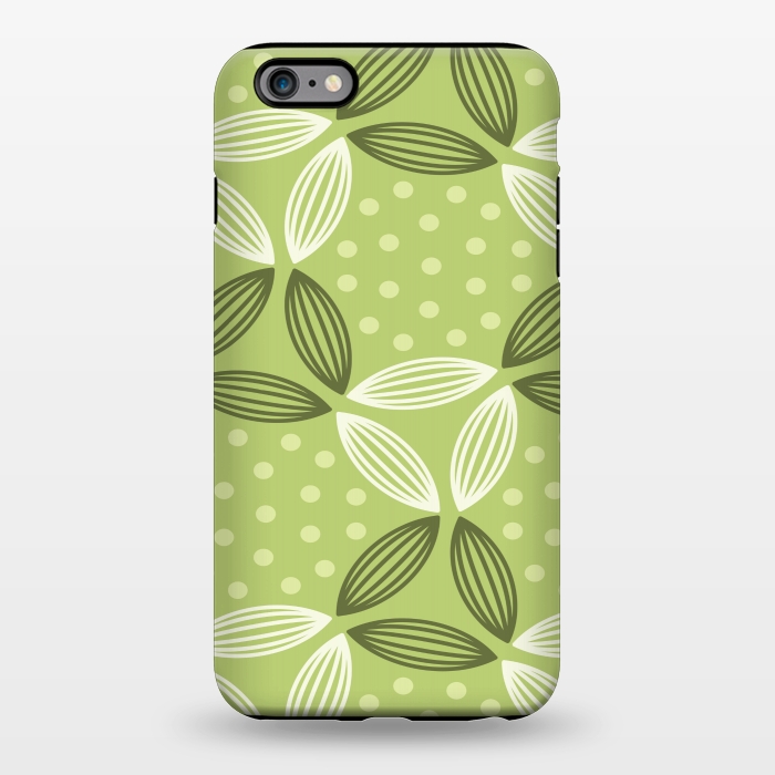 iPhone 6/6s plus StrongFit green leave pattern by MALLIKA