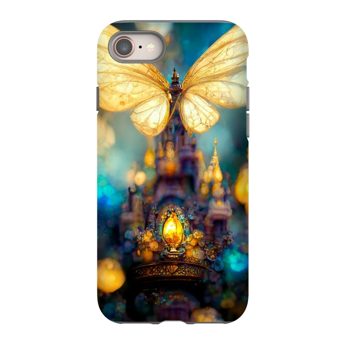 iPhone 8 StrongFit Fairy castle by haroulita