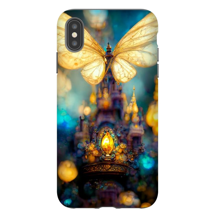 iPhone Xs Max StrongFit Fairy castle by haroulita