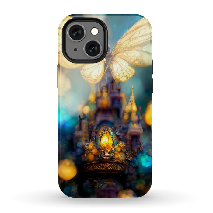 iPhone 12 mini StrongFit Fairy castle by haroulita
