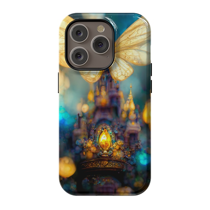 iPhone 14 Pro StrongFit Fairy castle by haroulita