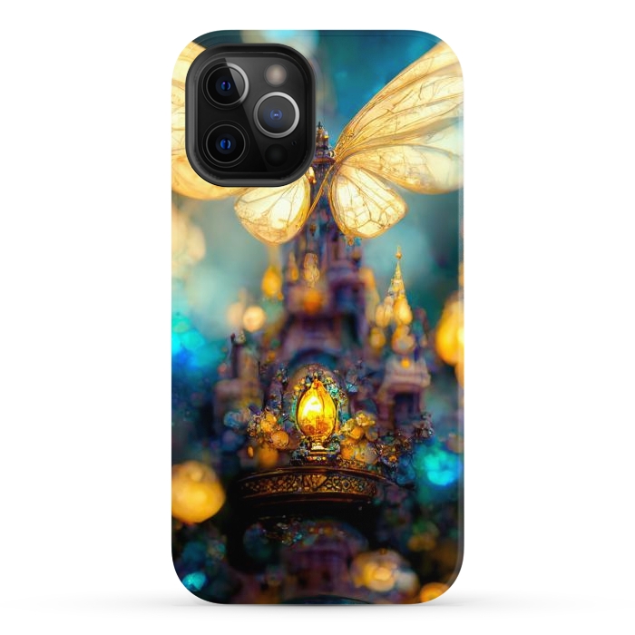 iPhone 12 Pro Max StrongFit Fairy castle by haroulita