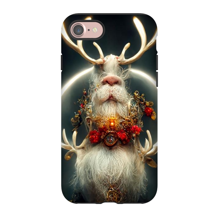 iPhone 7 StrongFit Santa reindeer by haroulita