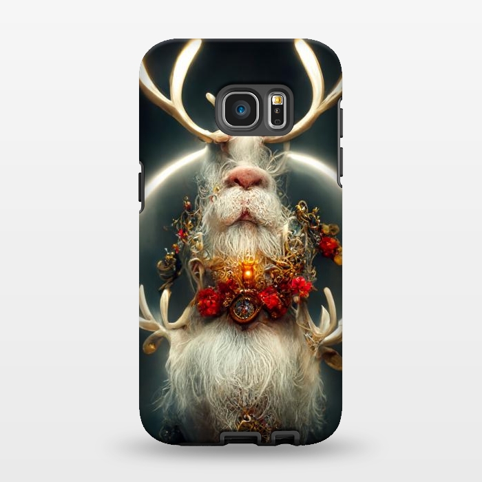 Galaxy S7 EDGE StrongFit Santa reindeer by haroulita